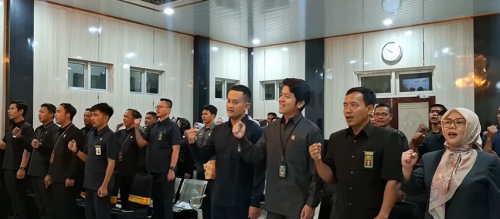 Pengadilan Negeri Lahat melaksanakan rapat rutin bulan Agustus 2025